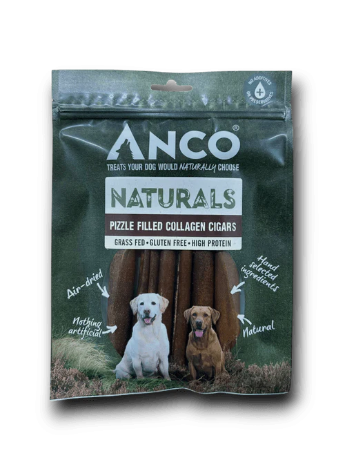 Anco Naturals Pizzle Filled Collagen Cigars 150g