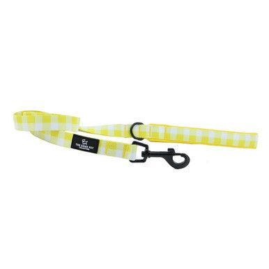Ancol Soho Yellow Check Patterned Lead