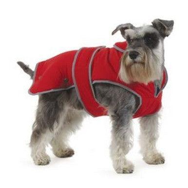 Ancol Stormguard Dog Coat Chest Protector Poppy Red Small