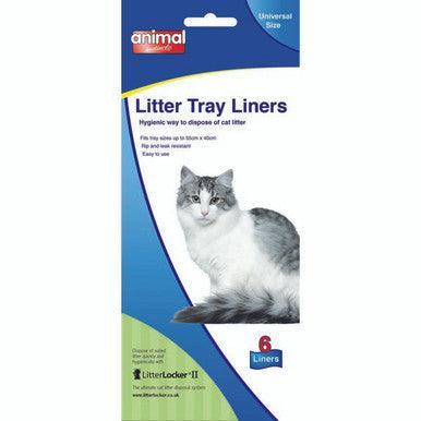 Animal Instincts Cat Litter Tray Liner Universal 55x40cm (pack of 6)