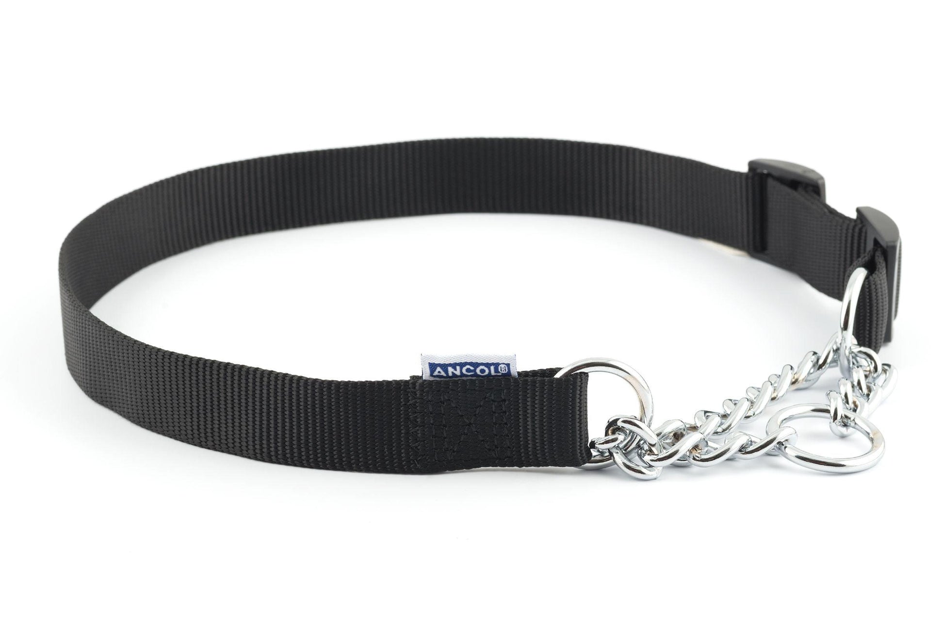 Ancol Nyl Chain Check Col Blck S7-10