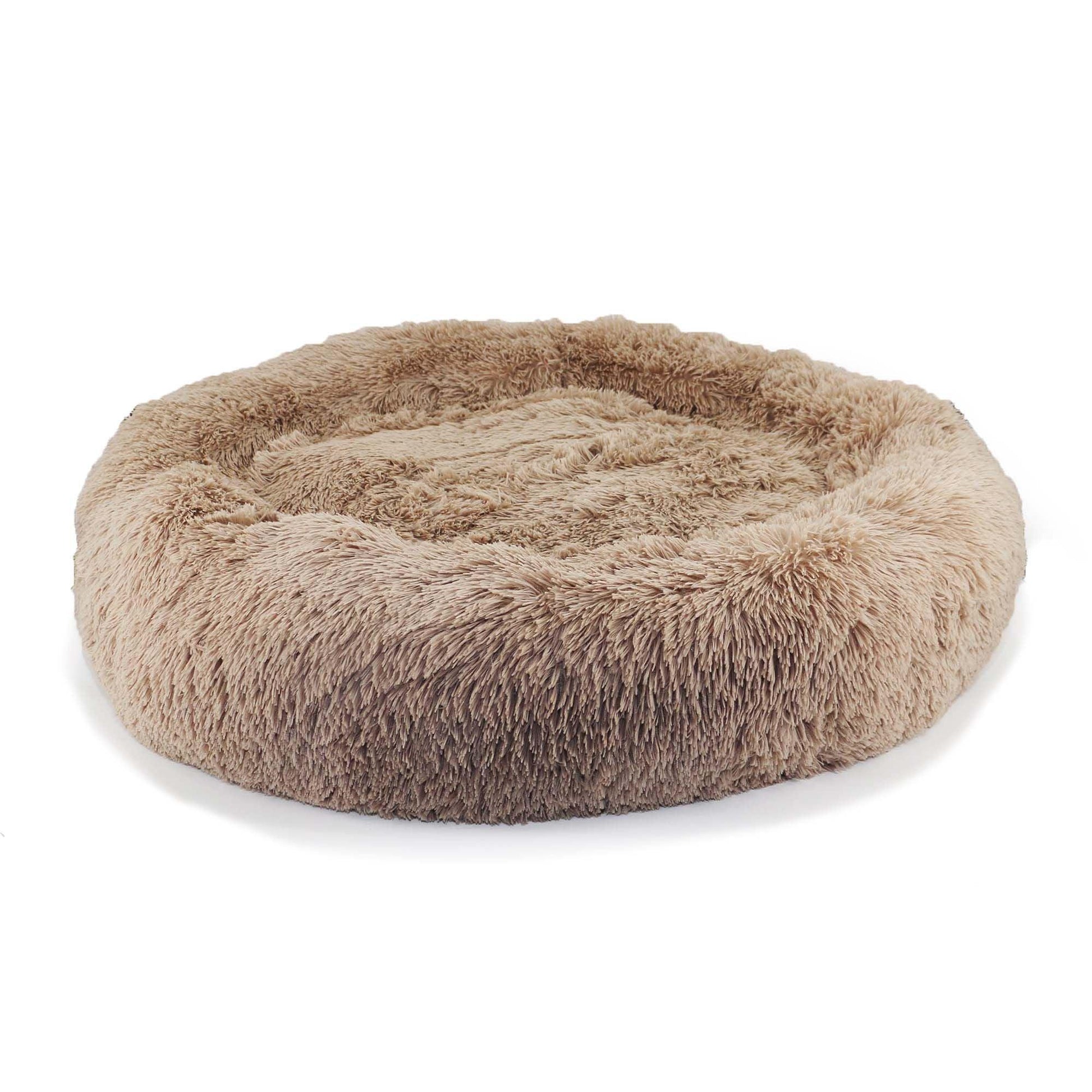 Ancol Sup Plush Donut Bd Oatmeal Lrg