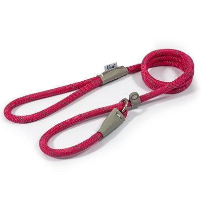 Ancol Viva Rope Refl Slp Lead Pnk1cm